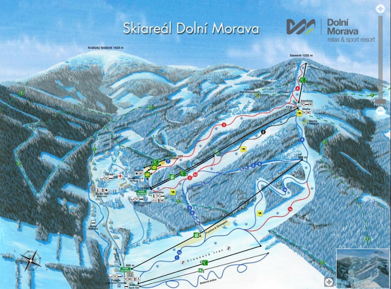 Modry Apartman Долні-Морава Екстер'єр фото